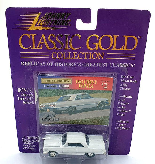 Johnny Lightning 1/64 Scale 40410 Classic Gold 1963 Chevrolet Impala #2