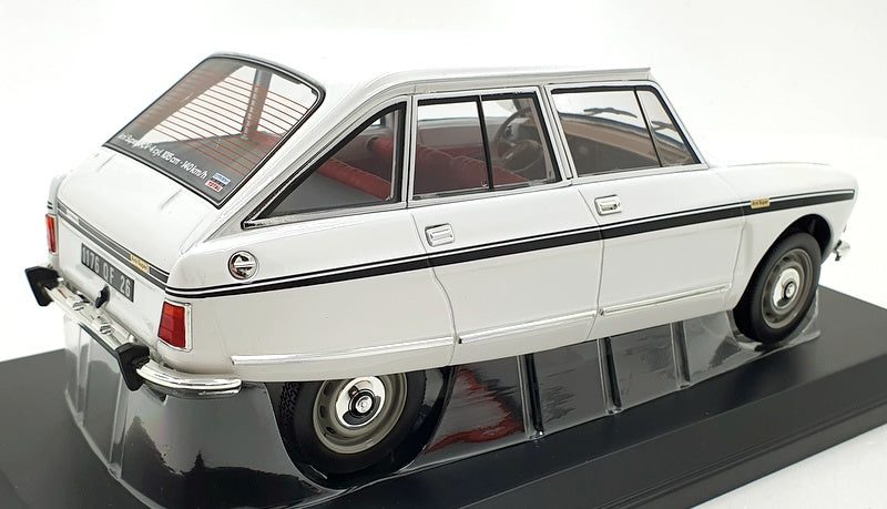 Norev 1/18 Scale Diecast 181679 - Citroen Ami Super 1974 - Meije White