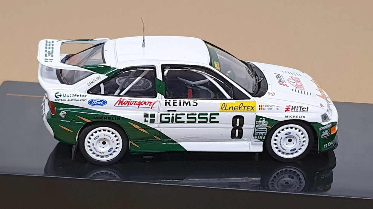 Ixo 1/43 Scale RAC448.22 - Ford Escort RS Cosworth #8 Monte Carlo Rally 1994