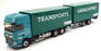 Eligor 1/43 Scale 116355 - 2017 DAF XF MY Camion Remorque Transports Grimonprez