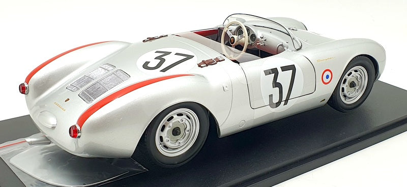 KK Scale 1/12 Scale KKDC120115 - 1953-1957 Porsche 550 A Spyder - #37 Silver