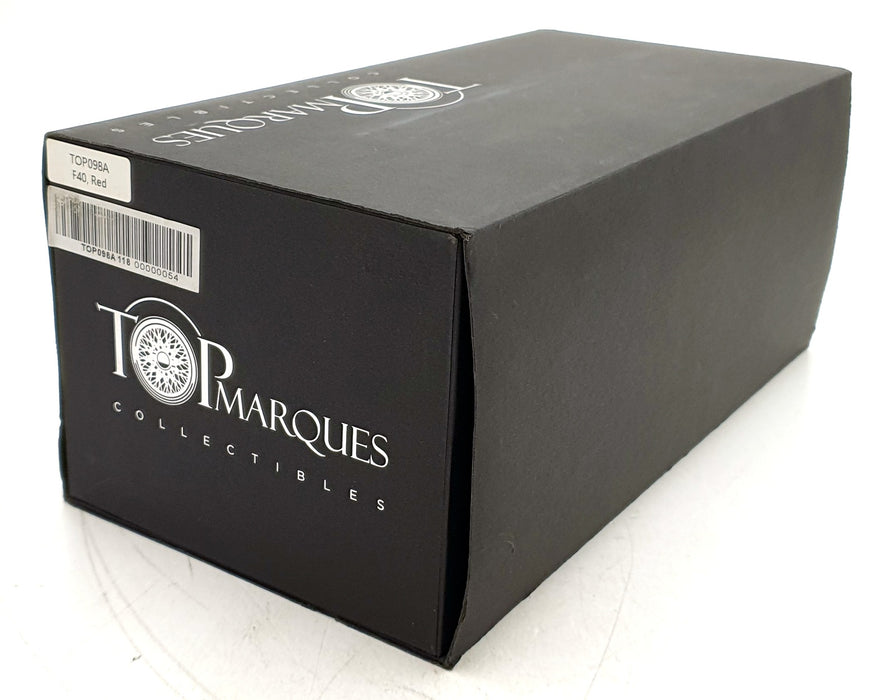 Top Marques 1/18 Scale Resin TOP098A - Ferrari F40 - Red