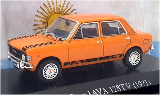 Altaya 1/43 Scale Diecast 2424F - 1971 Fiat Iava 128TV - Orange