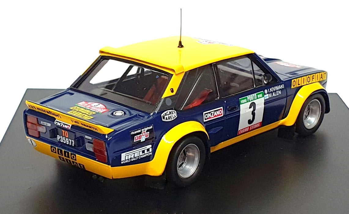 Trofeu 1/43 Scale 1403 - Fiat 131 Abarth #3 Winner Portugal 1977