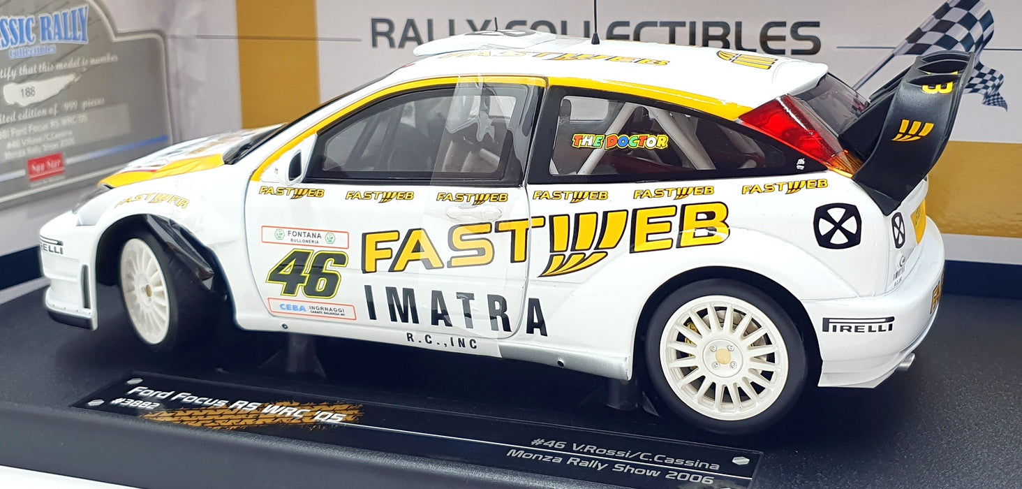 Sun Star 1/18 Scale Diecast 3882 - 2005 Ford Focus RS WRC #46 Monza Rally