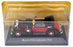 Altaya 1/43 Scale AT27525 - 1938 Horch 853A Cabriolet - Black/Red