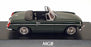 Maxichamps 1/43 Scale Diecast 940 131031 - 1962 MG MGB - Green