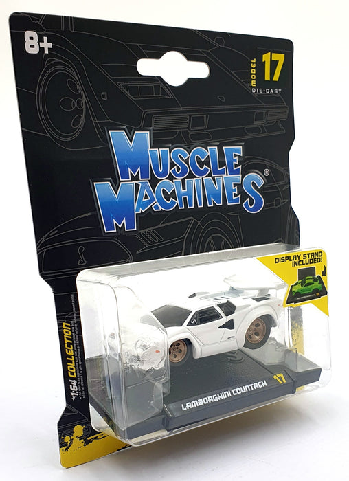 Muscle Machines 1/64 Scale 15526 - Lamborghini Countach - White
