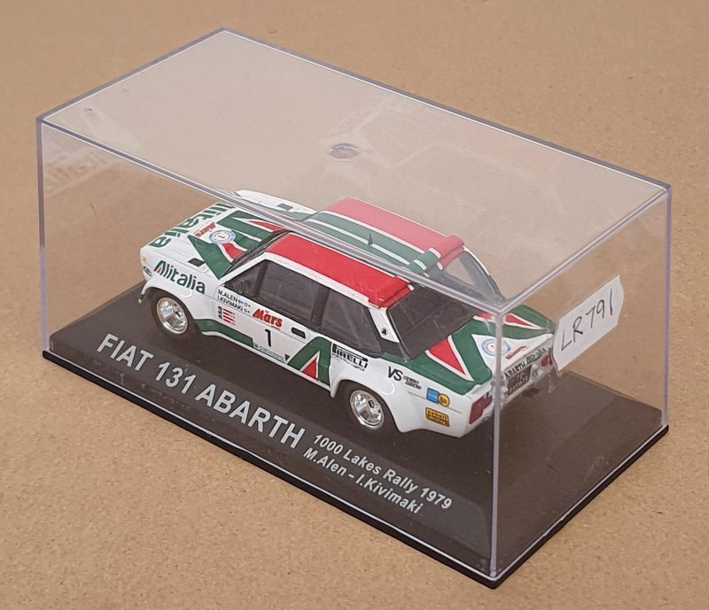 Altaya 1/43 Scale LR791 - Fiat 131 Abarth #1 1000 Lakes Rally 1979