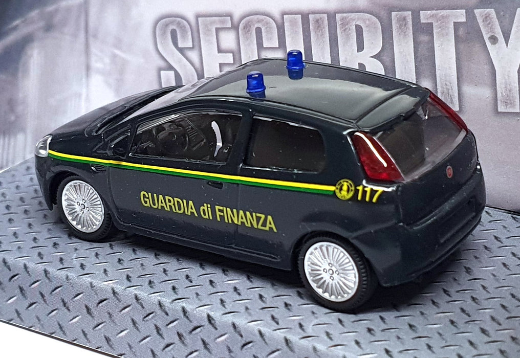 Mondo 1/43 Scale MM04D - Fiat Grand Punto Guardia di Finanza Police - Dk. Green