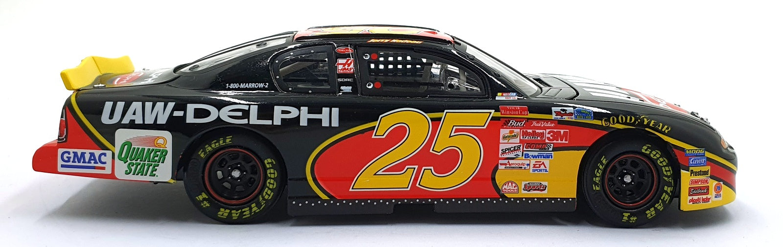 Action 1/24 Scale Diecast 101462 - 2001 Chevrolet Monte Carlo #25 NASCAR Nadeau