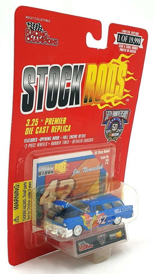 Racing Champions Stock Rods 3.25" 6700 #72 - Chevrolet Nomad Nascar #42 Nemechek