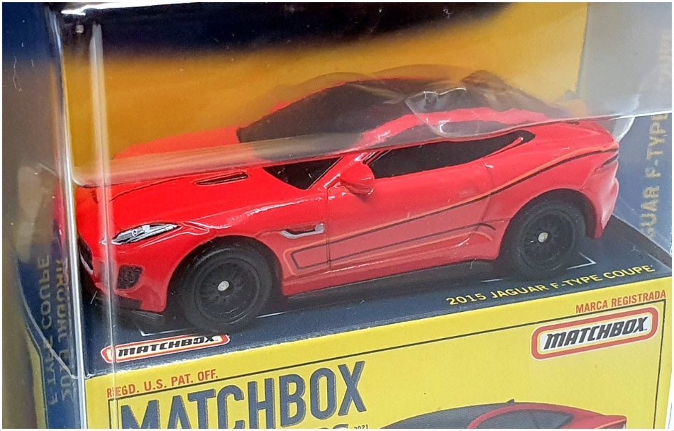 Matchbox 1/64 Scale Diecast 04 - 2015 Jaguar F-Type - Red