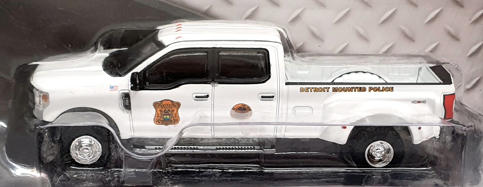 Greenlight 1/64 Scale 46080-D 2017 - Ford F-350 Dually Michigan Police Truck