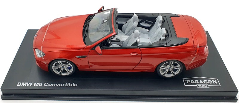 Paragon 1/18 Scale Diecast PA-97063 - BMW M6 Cabrio - Sakhir Orange