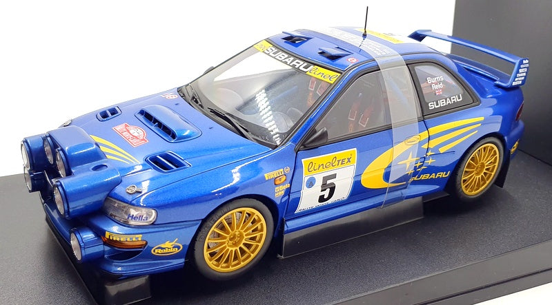 Autoart 1/18 Scale Diecast 89994 Subaru Impreza WRC RMC R.Burns 1999 Night Race