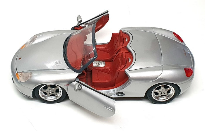 Maisto 1/18 Scale Diecast 11725B - Porsche Boxter - Silver