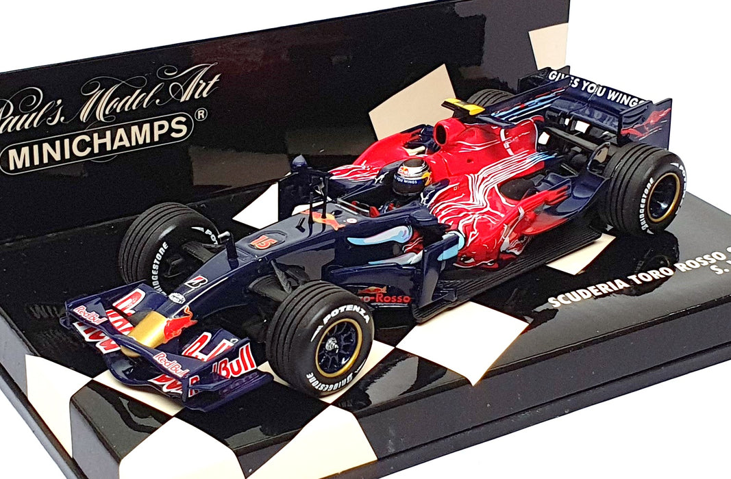 Minichamps 1/43 Scale 400 080015 - F1 Scuderia Toro Rosso STR3 S. Vettel 2008