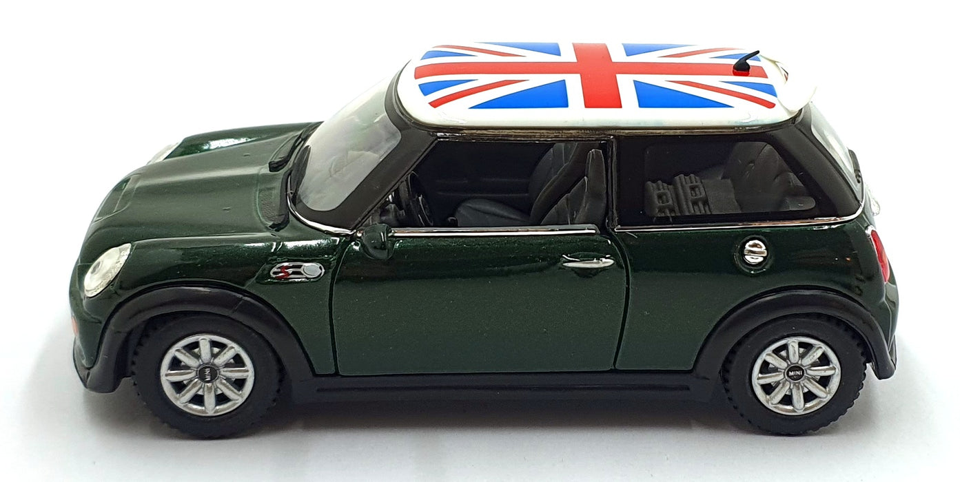 Kinsmart 1/28 Scale Pull Back & Go TY1245 - Mini Cooper S - Green