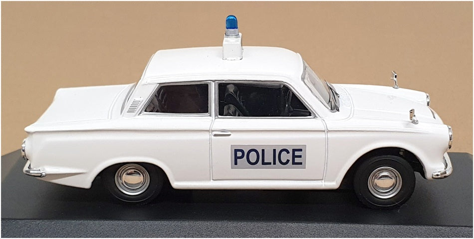 Atlas Editions 1/43 Scale 4 650 126 - Ford Cortina Mk1 Surrey Police - White