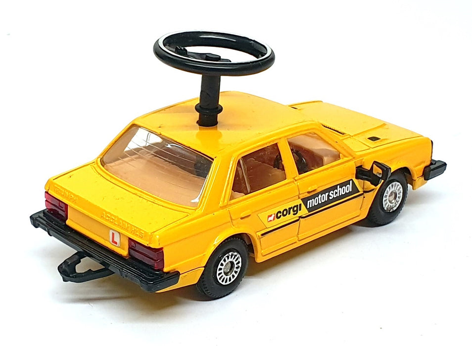 Corgi Original Diecast 278 - Triumph Acclaim Corgi Motor School - Yellow