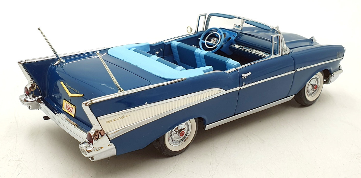 Danbury Mint 1/24 Scale No. 41 - 1957 Chevrolet Bel Air - Blue