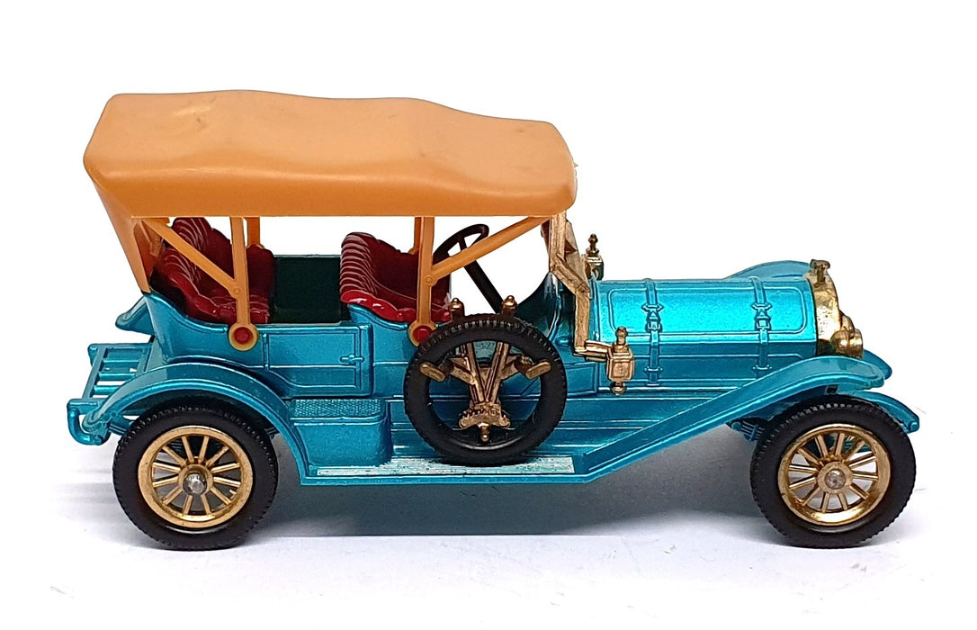 Matchbox Appx 10cm Long Diecast Y-12 - 1909 Thomas Flyabout - Lt. Blue