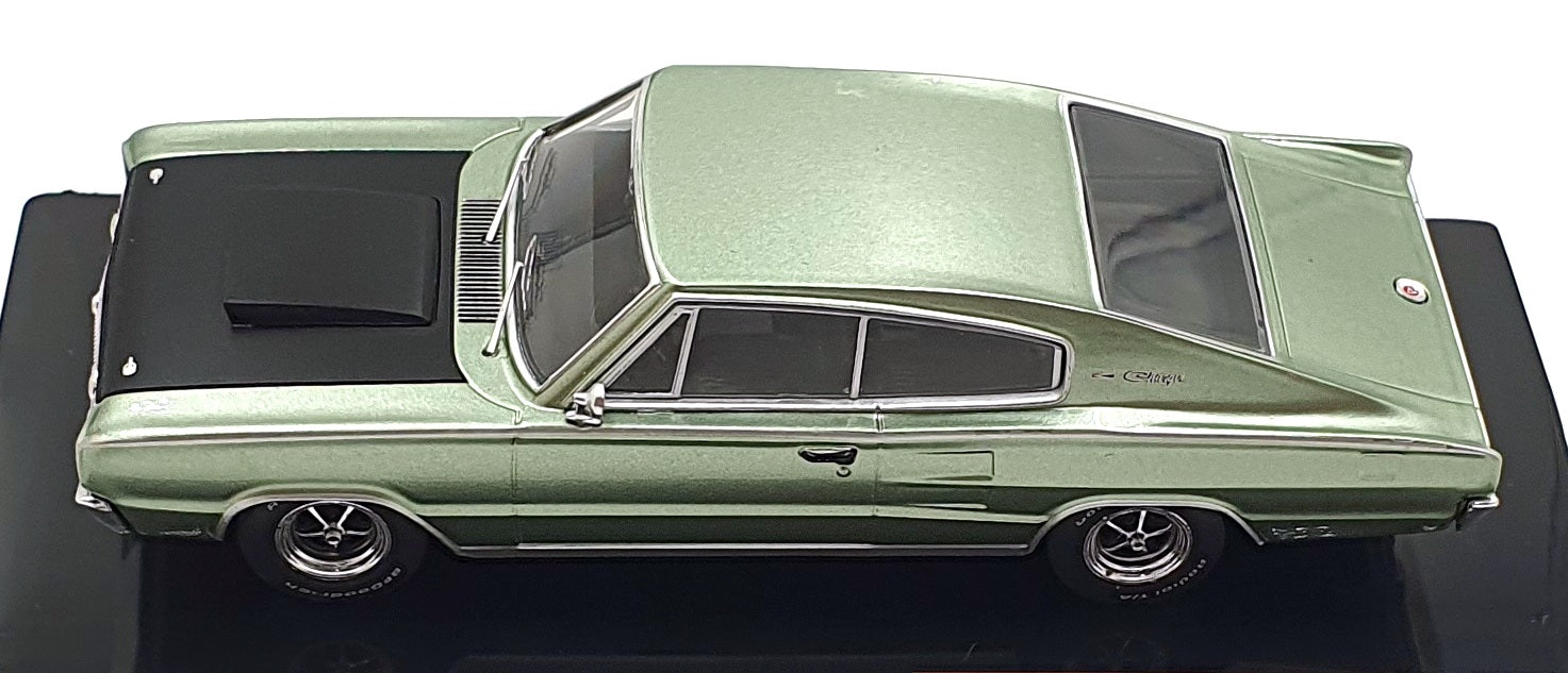 Ixo 1/43 Scale Diecast CLC605N.22 - 1967 Dodge Charger MK1 - Met. Green