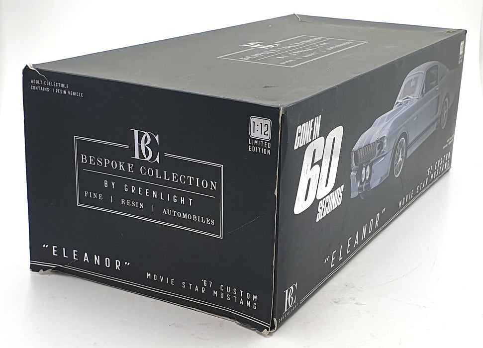 Greenlight 1/12 Scale 12102 -1967 Ford Mustang Shelby GT500E Eleanor
