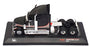 Ixo Models 1/64 Scale 64TR009A - 2010 International Lonestar Truck Black/Silver