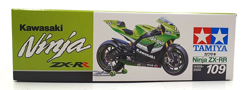 Tamiya 1/12 Scale Model Kit 109 - Kawasaki Ninja ZX-RR Motorbike