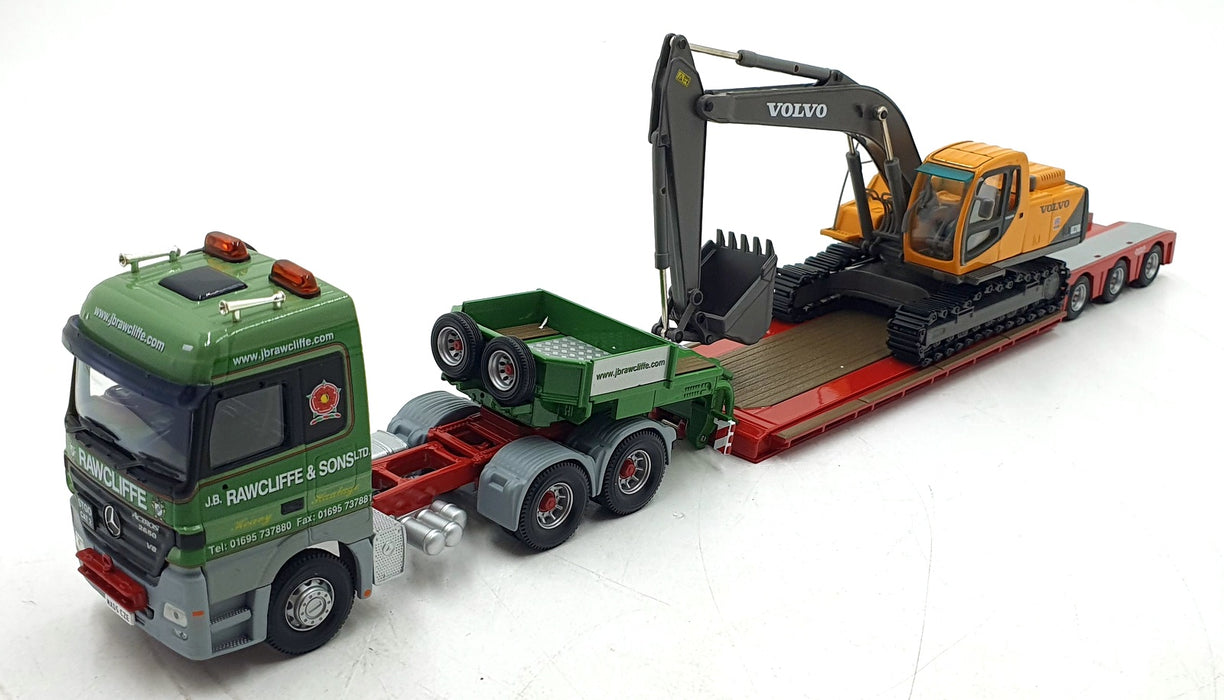 Corgi 1/50 Scale CC13816 - Mercedes-Benz Nooteboom Low Loader JB Rawcliffe