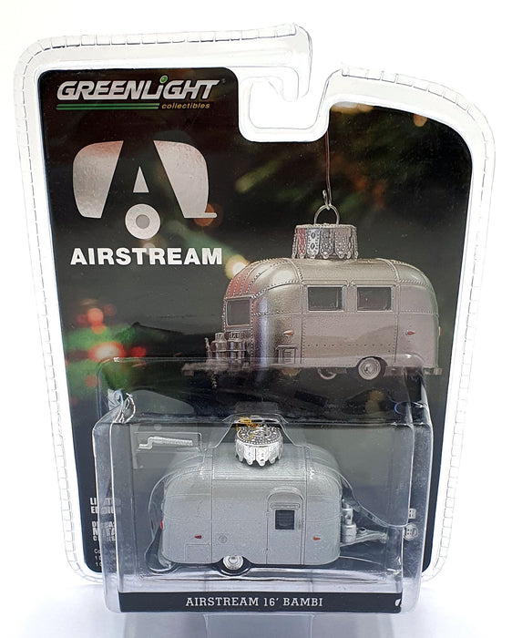 Greenlight 1/64 Scale 29881 - Airstream 16' Bambi Decoration - Silver