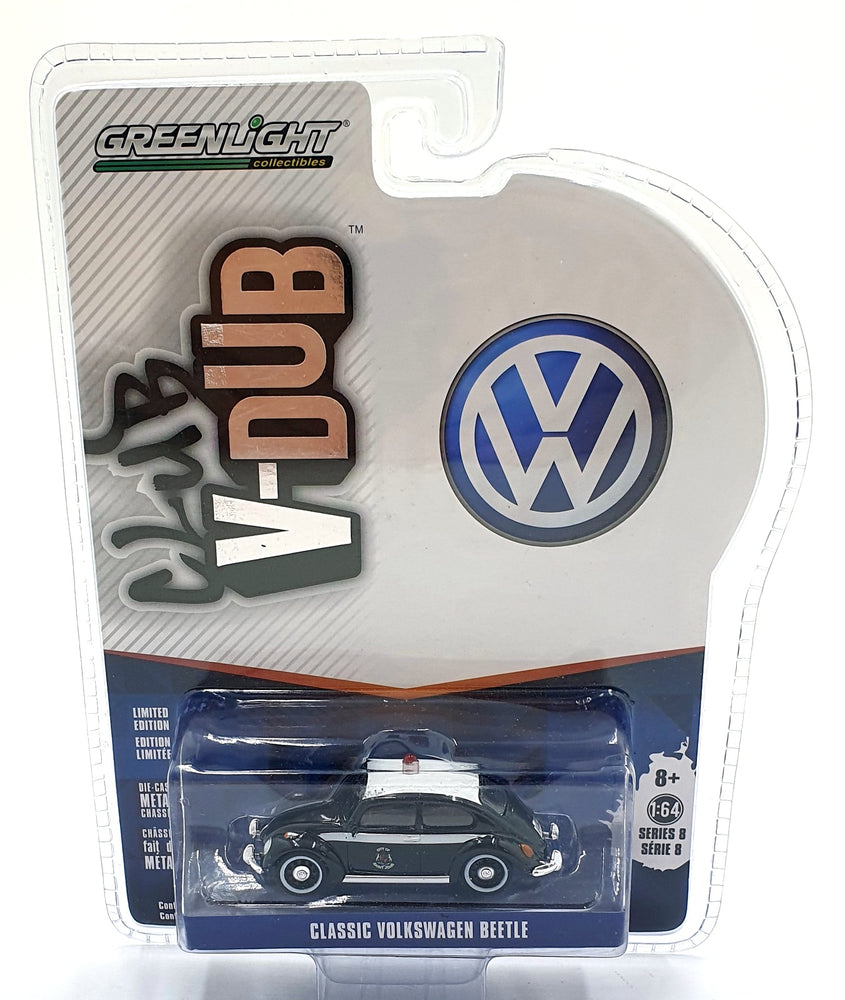 Greenlight 1/64 Scale 29940-F - Classic Volkswagen Beetle Police Car