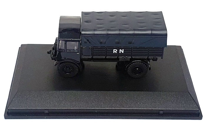 Oxford Diecast 1/76 Scale 76AEC010 - AEC Matador Truck Royal Navy - Dk. Blue