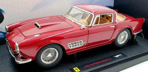 Hot Wheels Elite 1/18 Scale Diecast T6248 - Ferrari 410 Superamerica - Red