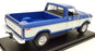 Maisto 1/18 Scale Diecast 46629 - 1979 Ford F-150 Pick-Up - Blue/White