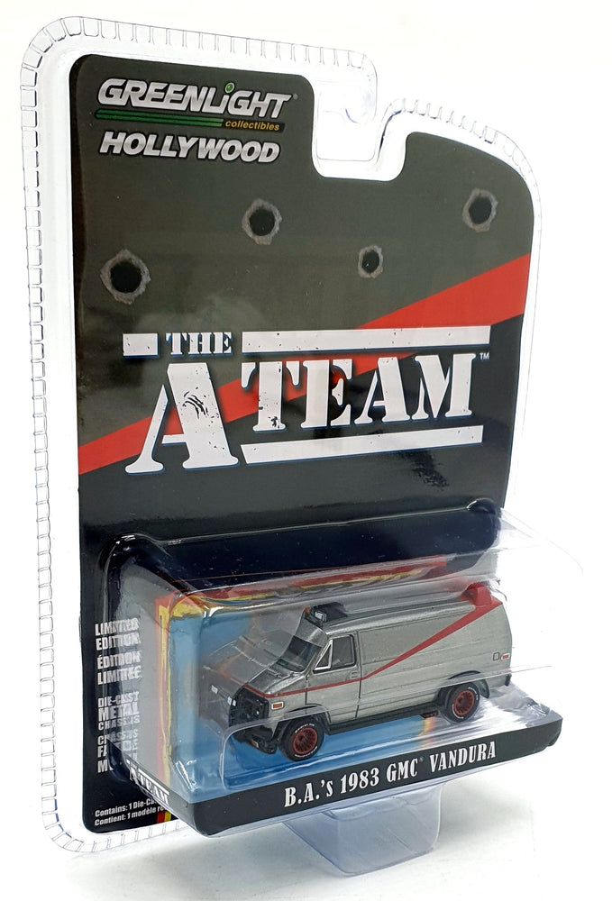 Greenlight 1/64 Scale 44790-B - BAs 1983 GMC Vandura Van A Team Chase