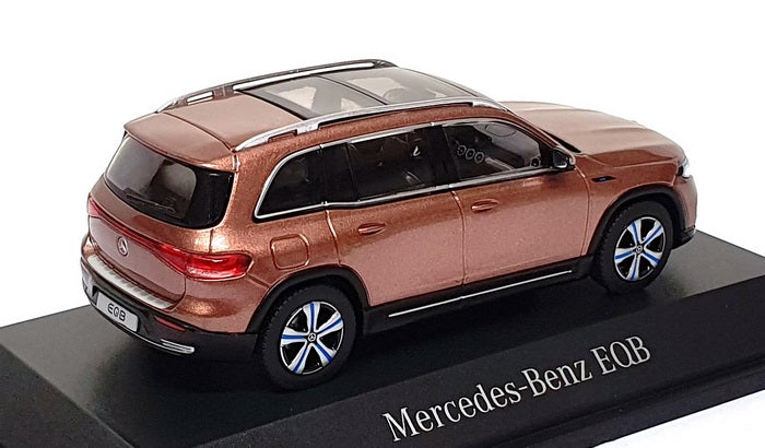 Herpa 1/43 Scale Diecast B6 696 1278 - Mercedes Benz EQB - Rose Gold