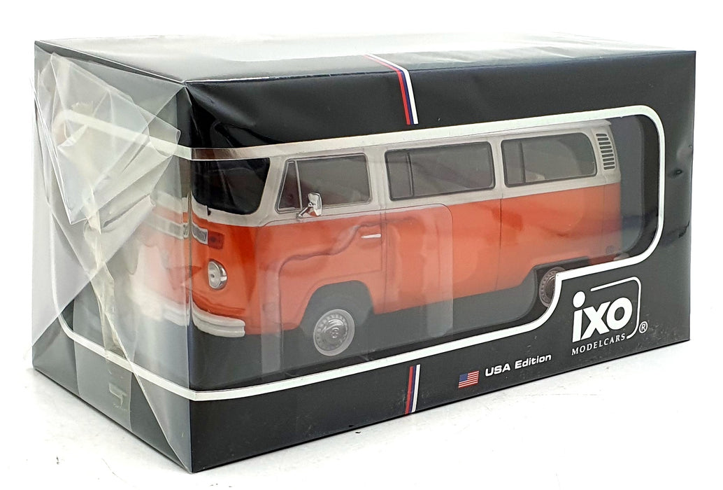 IXO Models 1/24 Scale U24RDC002 - 1974 Volkswagen T2 Bus - Orange