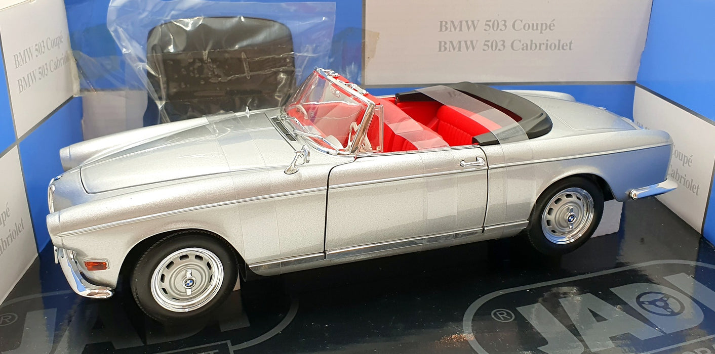 Jadi 1/18 Scale Diecast JM-98042 - BMW 503 Cabriolet 1956 - Silver
