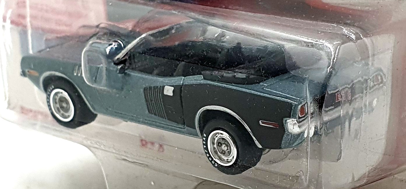 Johnny Lightning 1/64 JLMC026 - 1971 Plymouth Cuda Convertible - Grey