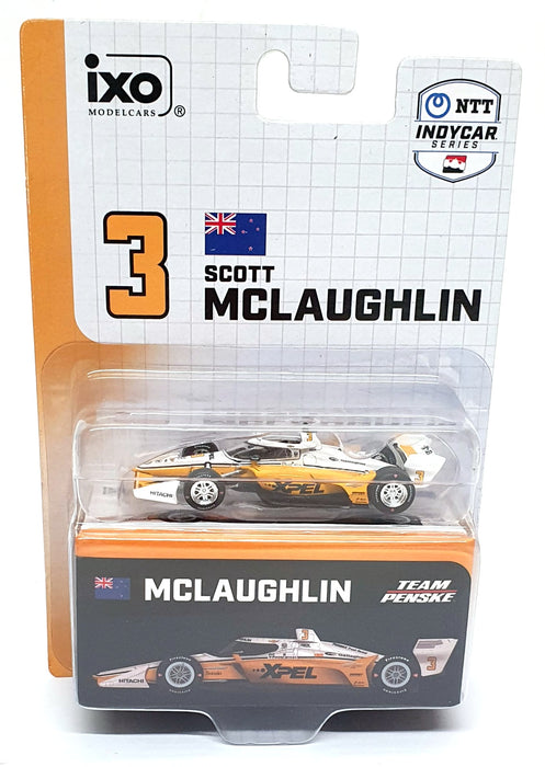 Ixo 1/64 Scale 5848 - 2025 Indycars Series Team Penske #3 McLaughlin