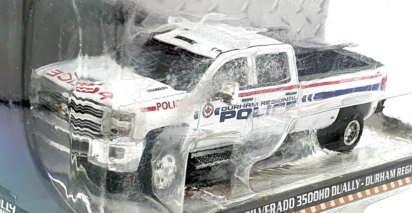 Greenlight 1/64 Scale 46090-C - 2018 Chevrolet Silverado 3500HD Dually Police