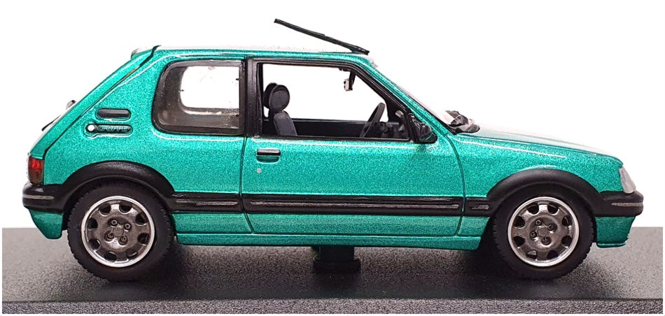 Norev 1/43 Scale Diecast 471722 - 1990 Peugeot 205 GTi Griffe - Green