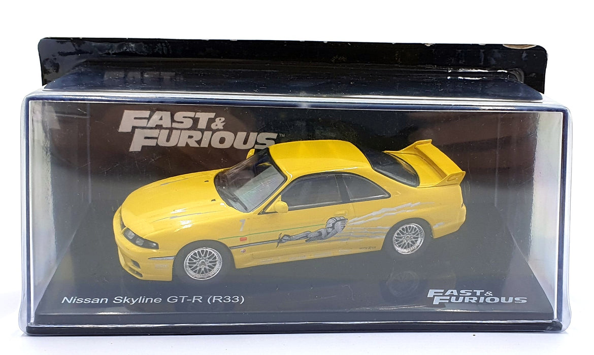 DeAgostini 1/43 Scale F220CMC085 - Fast and Furious Nissan Skyline GT-R (R33)