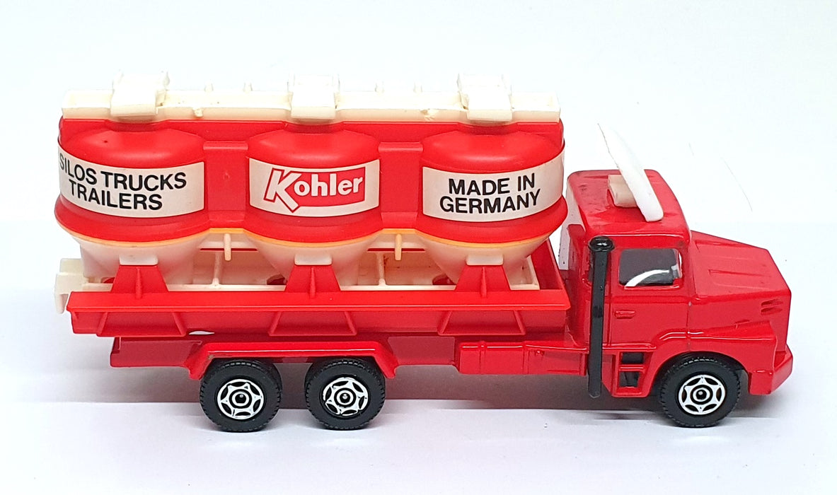 Corgi 15cm Long Diecast 1123 - Scania LT145 Truck Kohler - Red/White