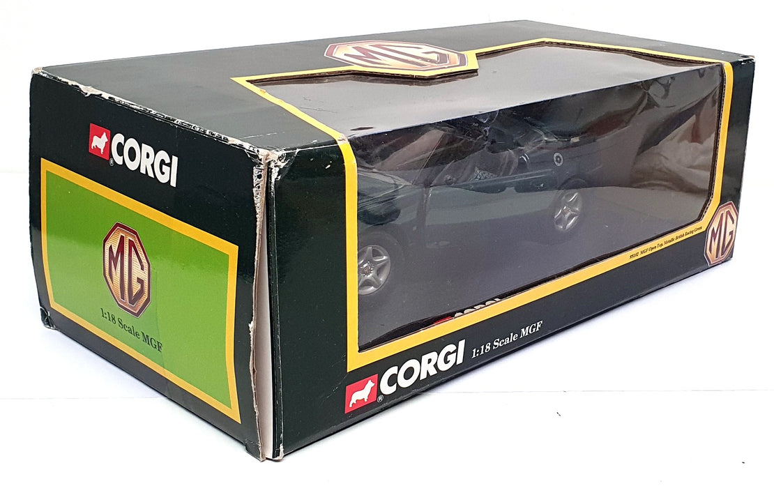 Corgi 1/18 scale Diecast 95102 MG MGF Open Top Metallic British Racing Green