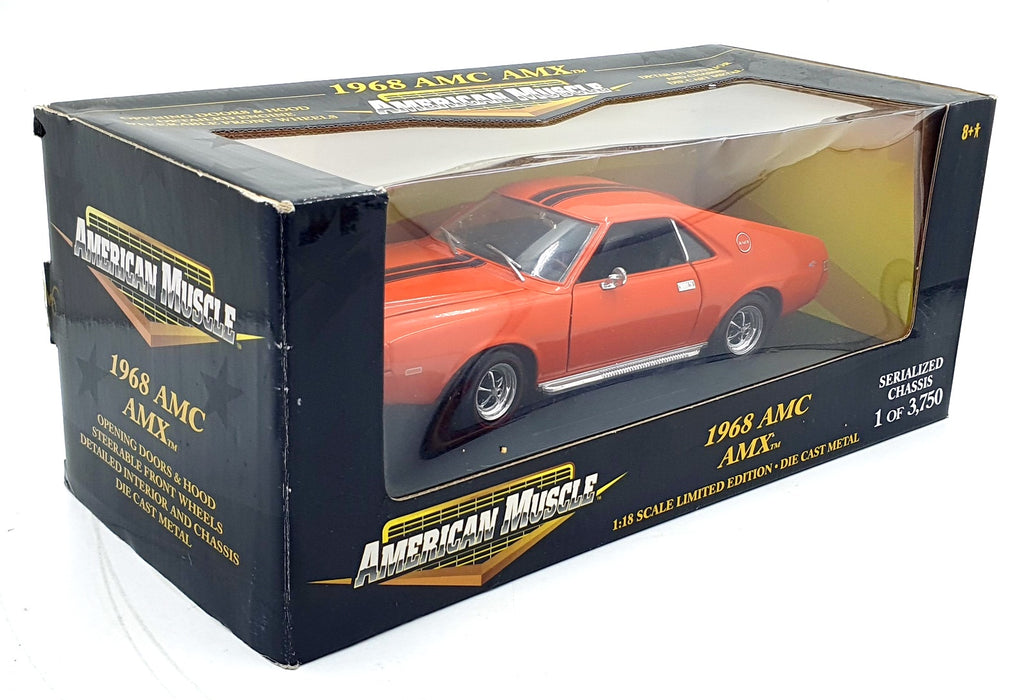 Ertl 1/18 Scale Diecast 32277 - 1968 AMC AMX - Orange