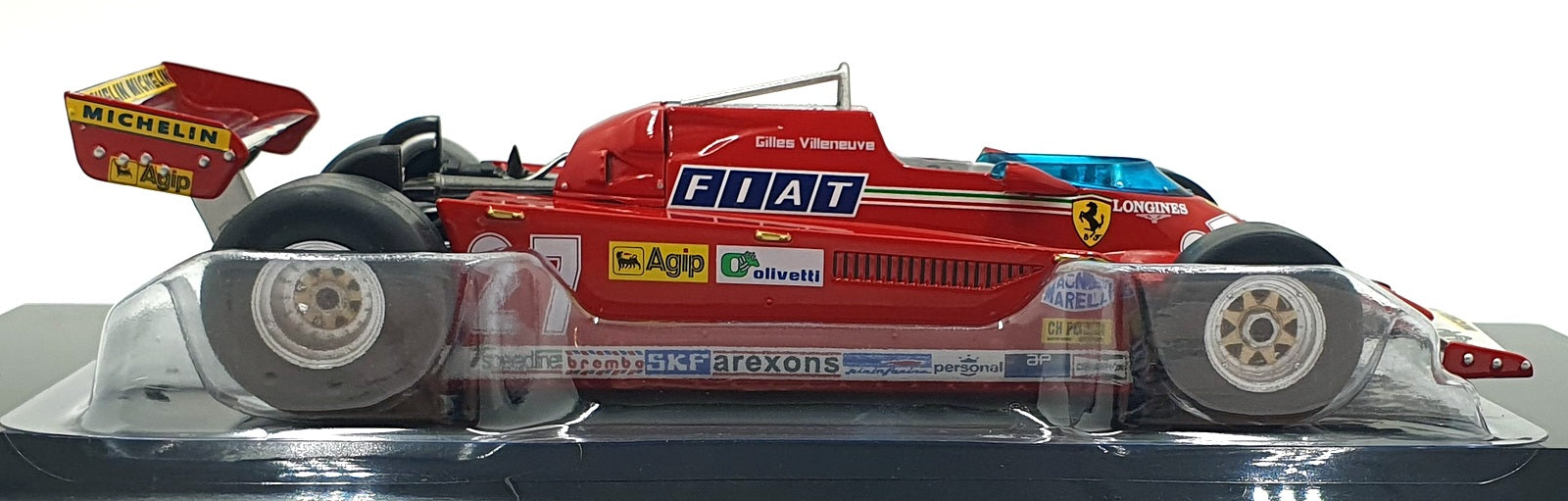 Altaya 1/24 Scale Diecast AT2001J - F1 Ferrari 126 CK #27 Gilles Villeneuve 1981